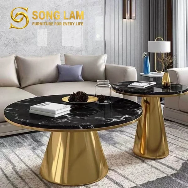 Bàn Trà Đôi Phong Cách Sang Trọng Orbano TS22112 10 TS22112 10